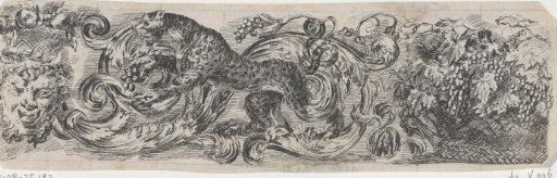 Frieze with panther