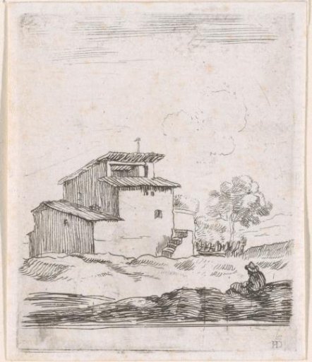 Landscape with house