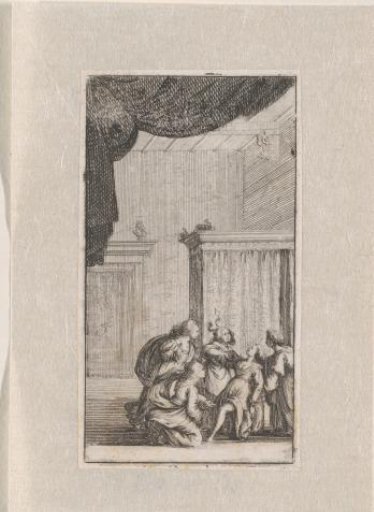 Childbirth of a woman