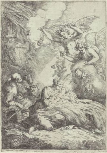 Nativity of Christ with Angels