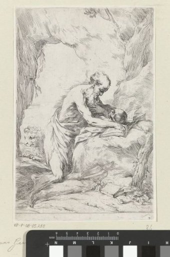 Jerome Reading in the Wilderness