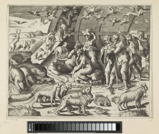 Noah leaves the ark