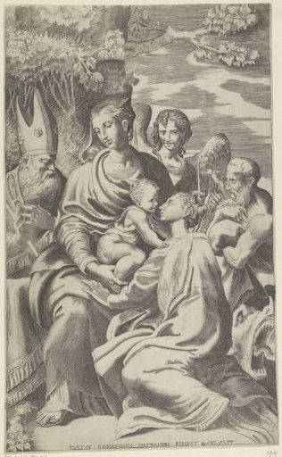 Mary with the Christ Child and Saints