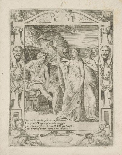 Juno asks Aeolus to raise a storm