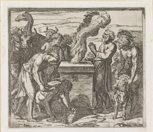 Noah Offers Sacrifice to God