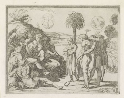 Joseph tells his dreams to his brothers