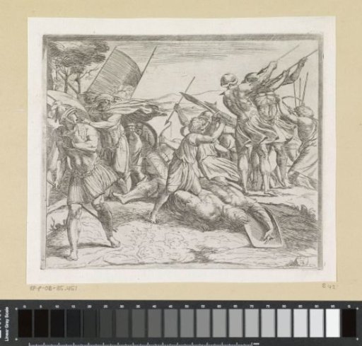 David beheads Goliath