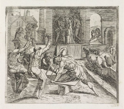 Solomon builds the temple in Jerusalem