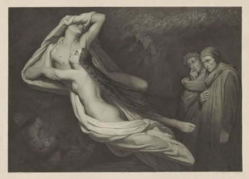 Francesca da Rimini and Paolo Malatesta
