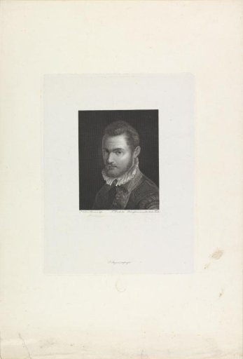 Portrait of a man, possibly the painter Paolo Veronese