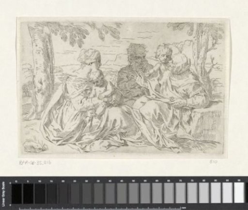 Holy Family with Elizabeth and the Young John the Baptist