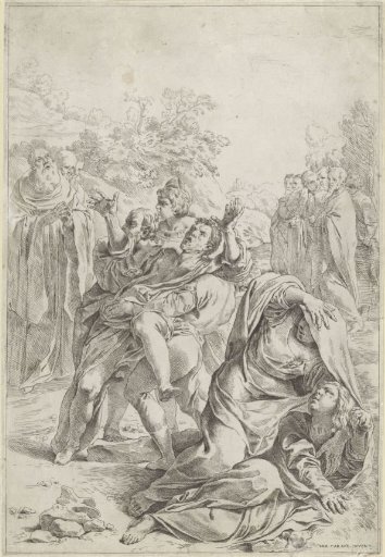 Saint Benedict Casting Out a Demon