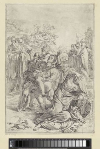 Saint Benedict Casting Out a Demon