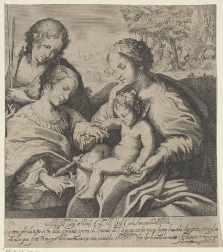 The Mystic Marriage of Saint Catherine