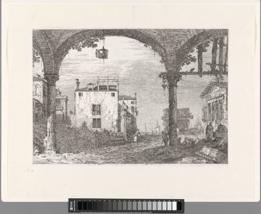 Gallery with lantern