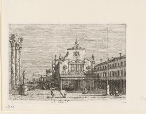 Fantastical view of the S. Giacomo di Rialto