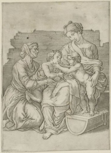 Mary with Child, St. Elizabeth and the Young John the Baptist