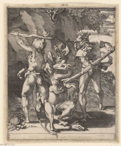 Hercules in Combat with the Hydra of Lerna