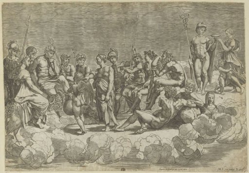 The Gathering of the Gods on Olympus