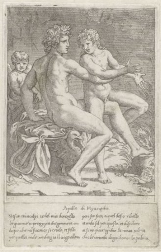 Apollo and Hyacinthus.