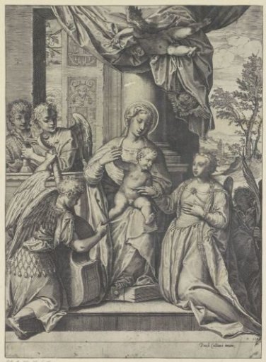 The Mystic Marriage of Saint Catherine