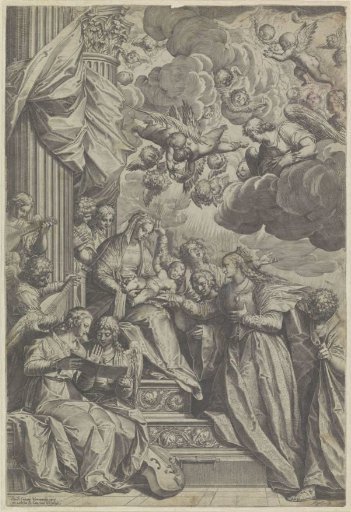 The Mystical Marriage of Saint Catherine