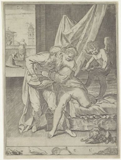 Old Man and a Courtesan