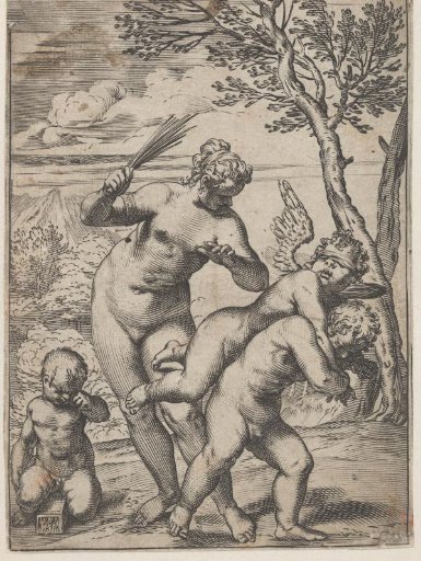 Venus Punishing Cupid
