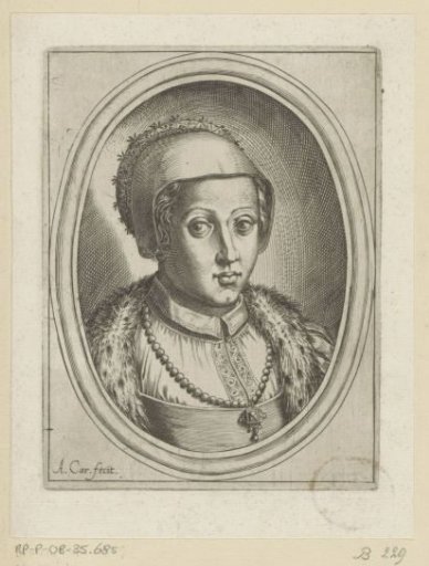 Portrait of Christina of Denmark