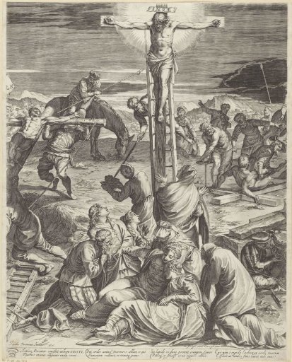 The Crucifixion of Christ (central part)