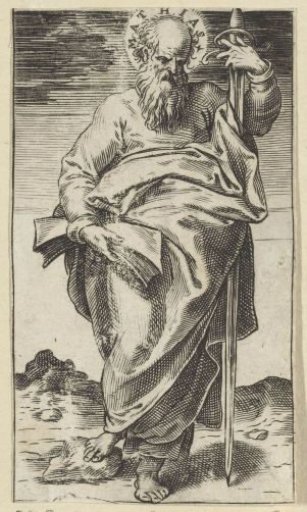 Apostle Matthias with a Sword