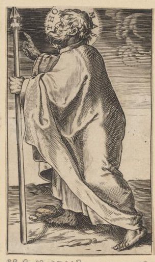 Apostle Thomas with a Spear