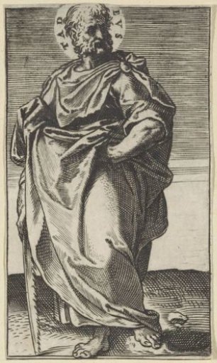 Apostle Jude Thaddeus with a Saw