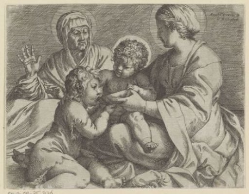 Mary with the Christ Child, the Young John the Baptist and Elizabeth