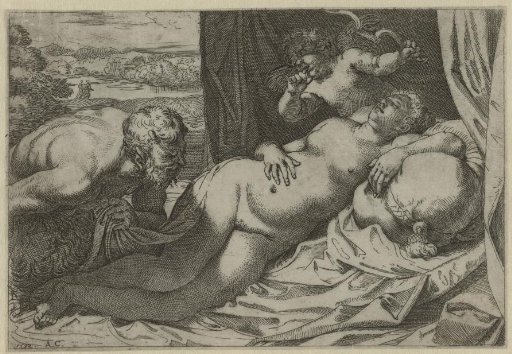Venus and a Satyr