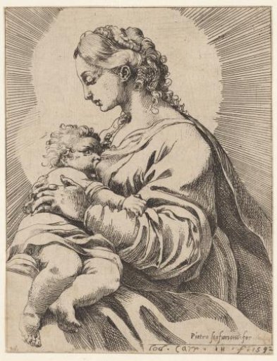 Mary Feeding the Christ Child