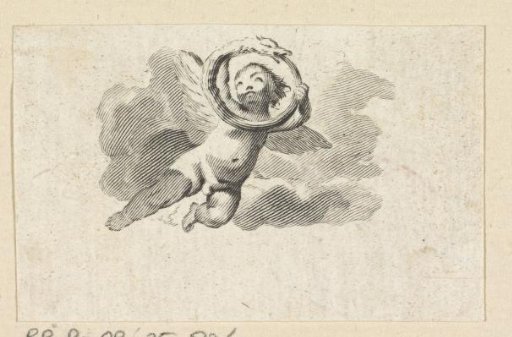 Putto with an ouroboros