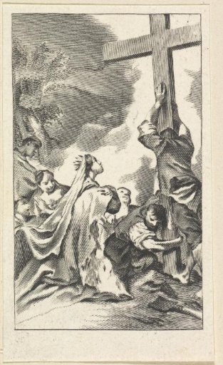 The Queen of Sheba Adoring the Cross