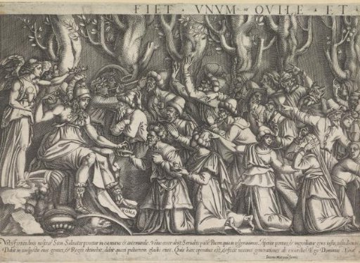 Allegory on the Victory of the Christian Faith (Left Part)