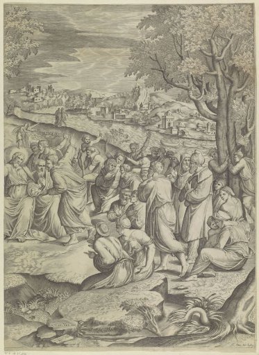 The Miraculous Feeding (Right Part)