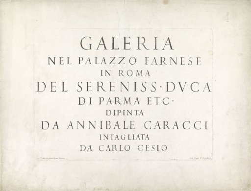 Title page with text