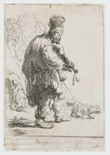 The blind fiddler
