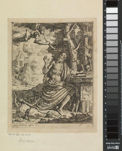 Saint Jerome with the angel