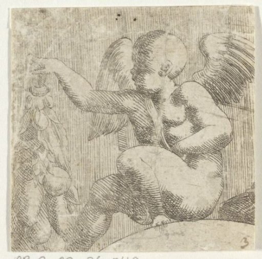 Fragment from Jupiter Sends the Three Goddesses to the Judgment of Paris
