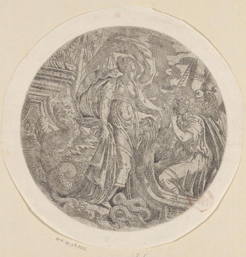 Circe offers the men of Odysseus a drink