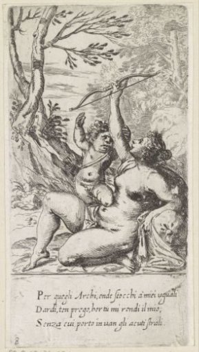 Cupid asks Venus for the bow