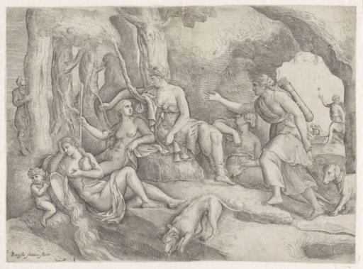 Diana and her nymphs
