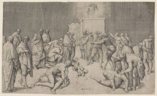 The Ark of the Covenant in the Temple of Dagon