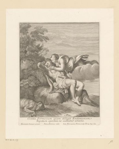 Diana Visits the Sleeping Endymion