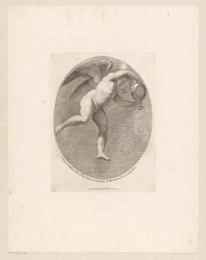 Putto pouring water